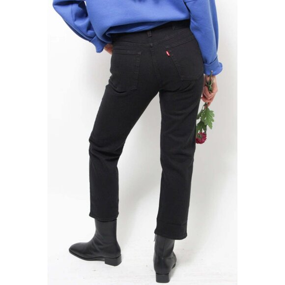 LEVIS Women’s Black Wedgie Jeans Size 30 NEW New with tags - Picture 4 of 4